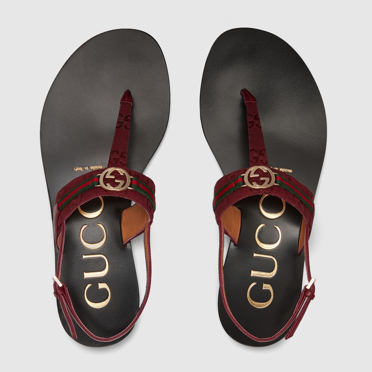 Gucci Women’s Interlocking G Web sandal - Image 2